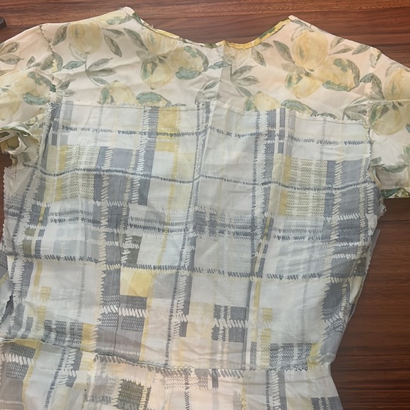 Custom made Lemon Plaid Summer Dress - Picture 12 of 13